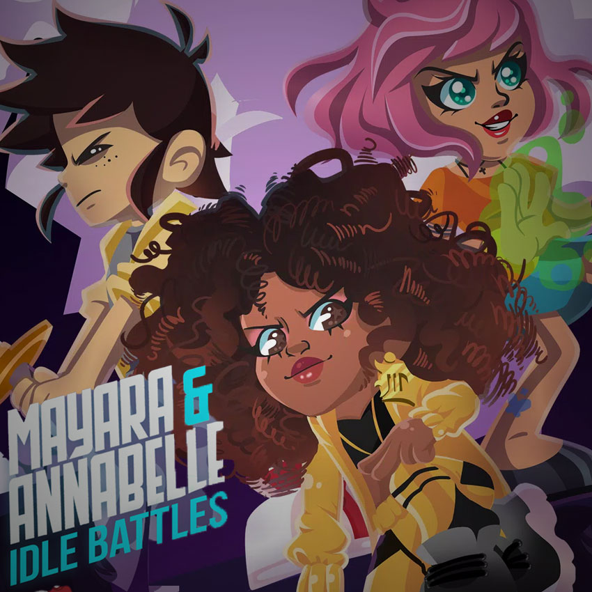 Mayara e Anabelle Idle Battles